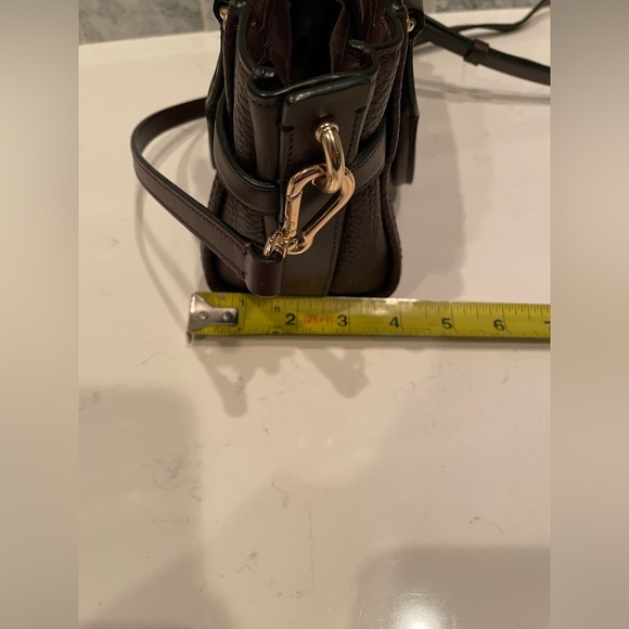 Coach Swagger 21 Pebbled Satchel - Picture 9 of 10